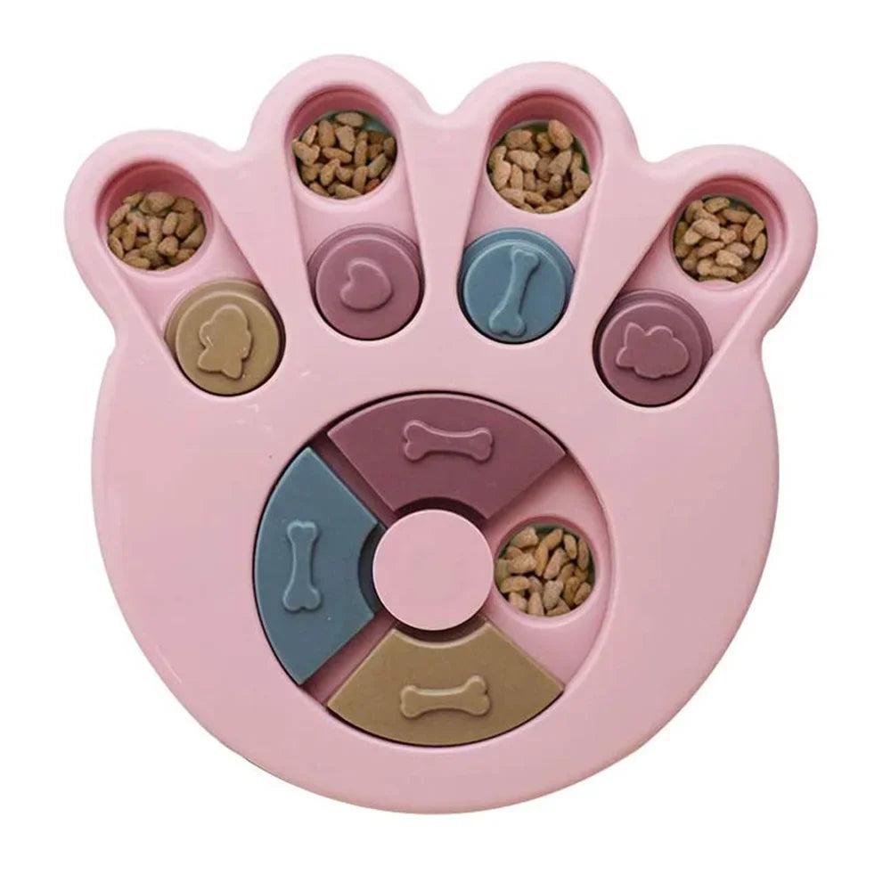 Dog Puzzle Feeder — Slow Feed & IQ Bowl