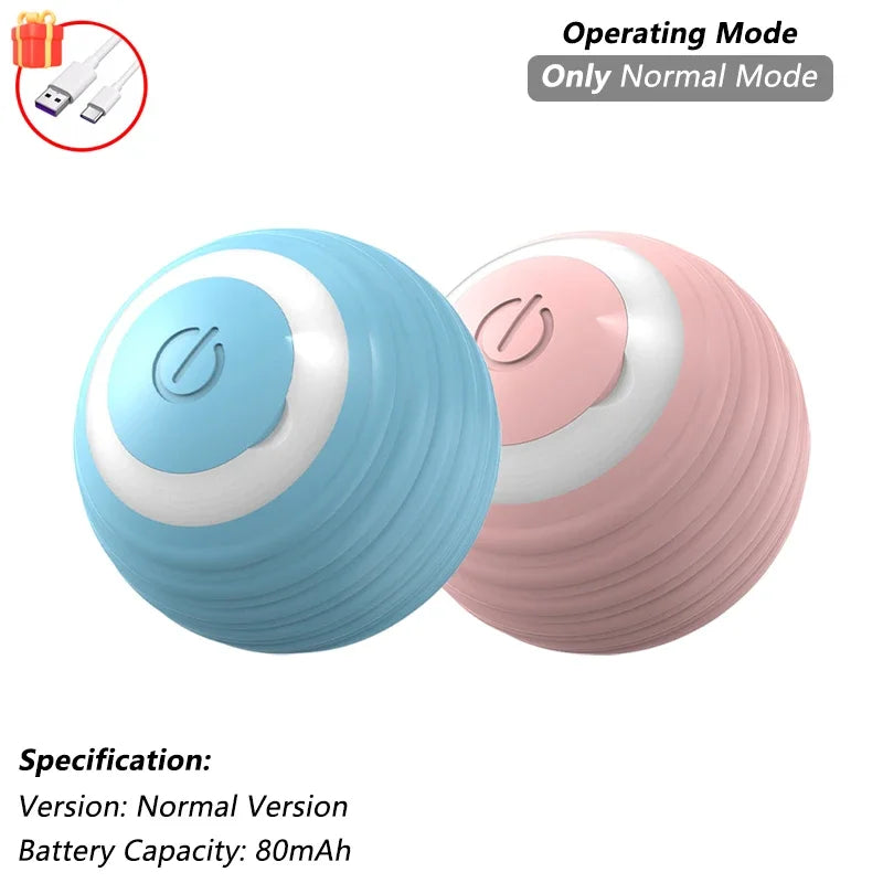 Interactive Rolling Ball — Smart Pet Toy