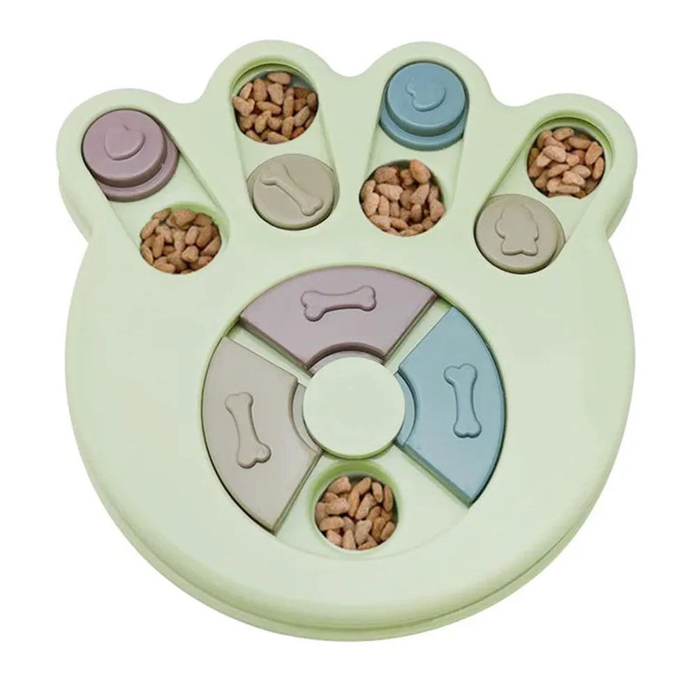 Dog Puzzle Feeder — Slow Feed & IQ Bowl