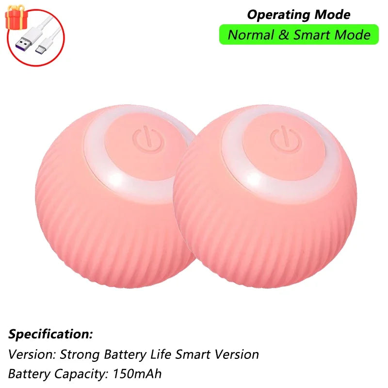 Interactive Rolling Ball — Smart Pet Toy