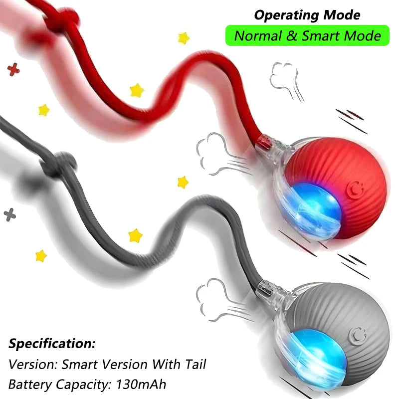 Interactive Rolling Ball — Smart Pet Toy
