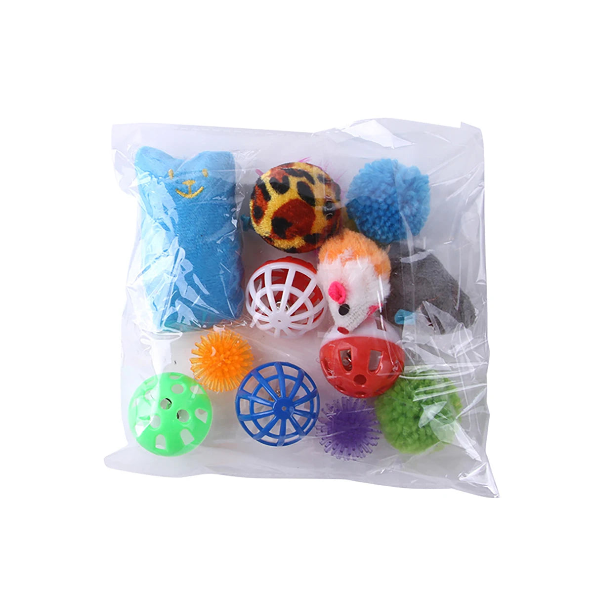 Cat Toy Variety Set — Wands, Balls & More