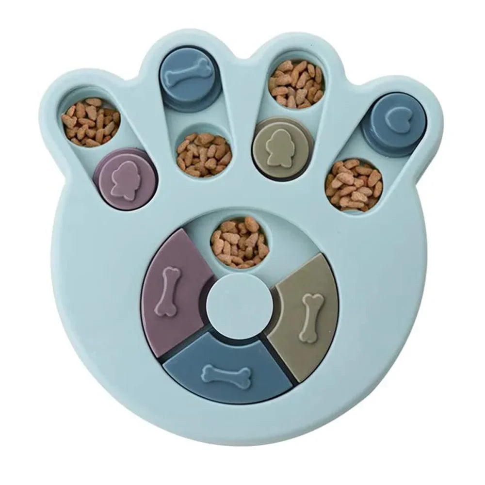 Dog Puzzle Feeder — Slow Feed & IQ Bowl