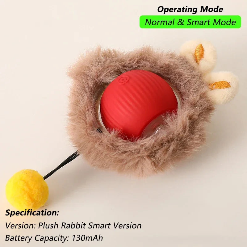 Interactive Rolling Ball — Smart Pet Toy