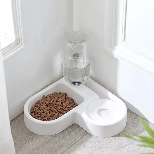 2-in-1 Pet Feeding & Water Bowl