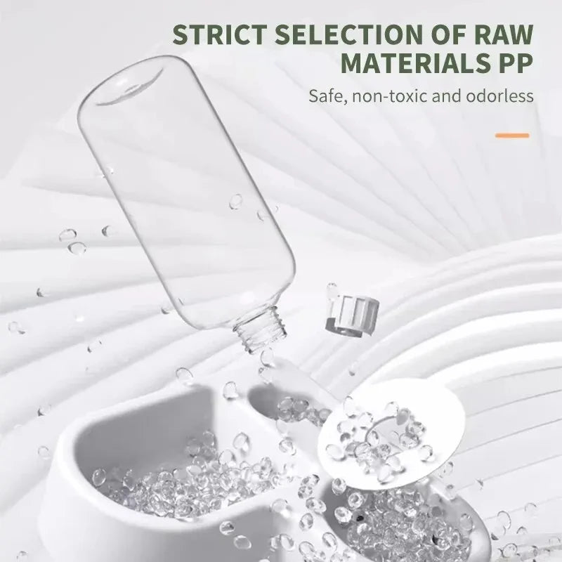 2-in-1 Pet Feeding & Water Bowl