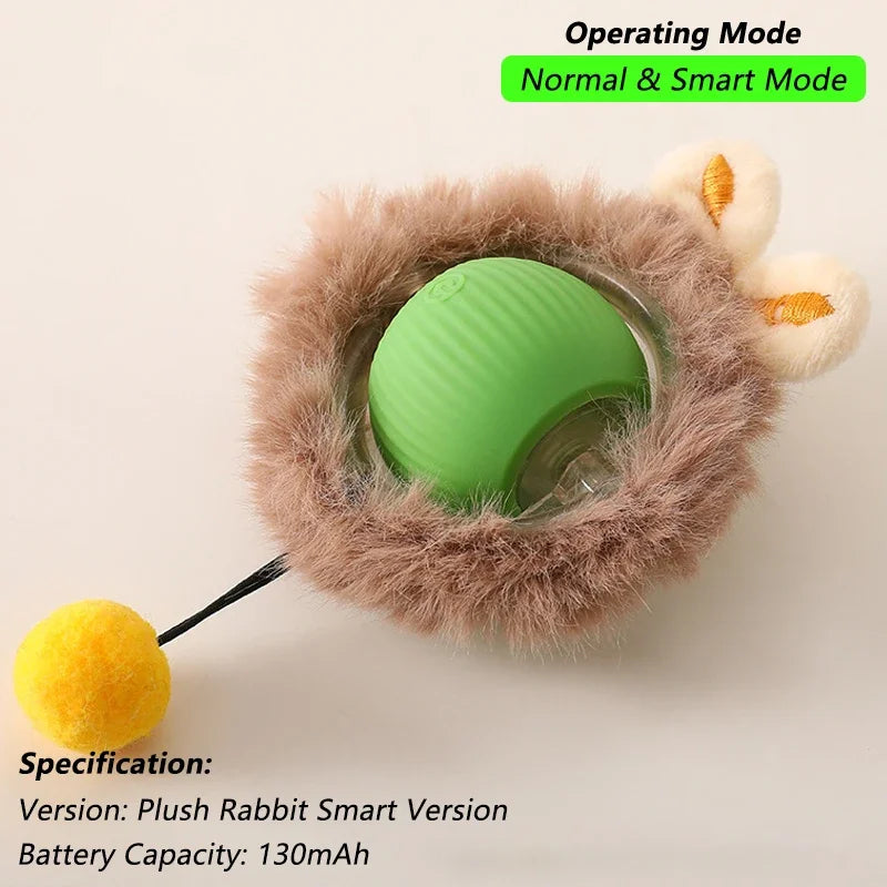 Interactive Rolling Ball — Smart Pet Toy