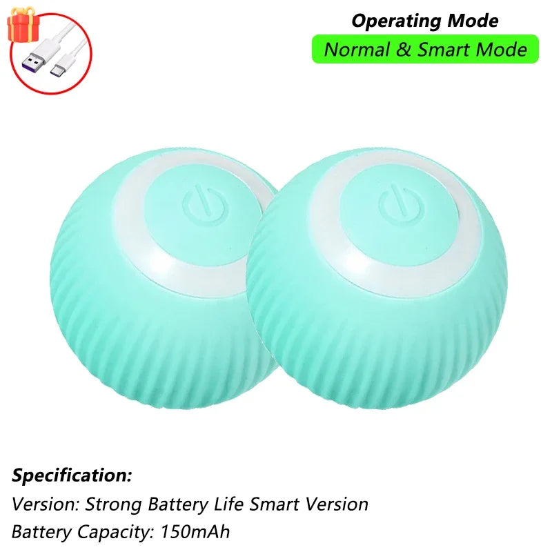 Interactive Rolling Ball — Smart Pet Toy