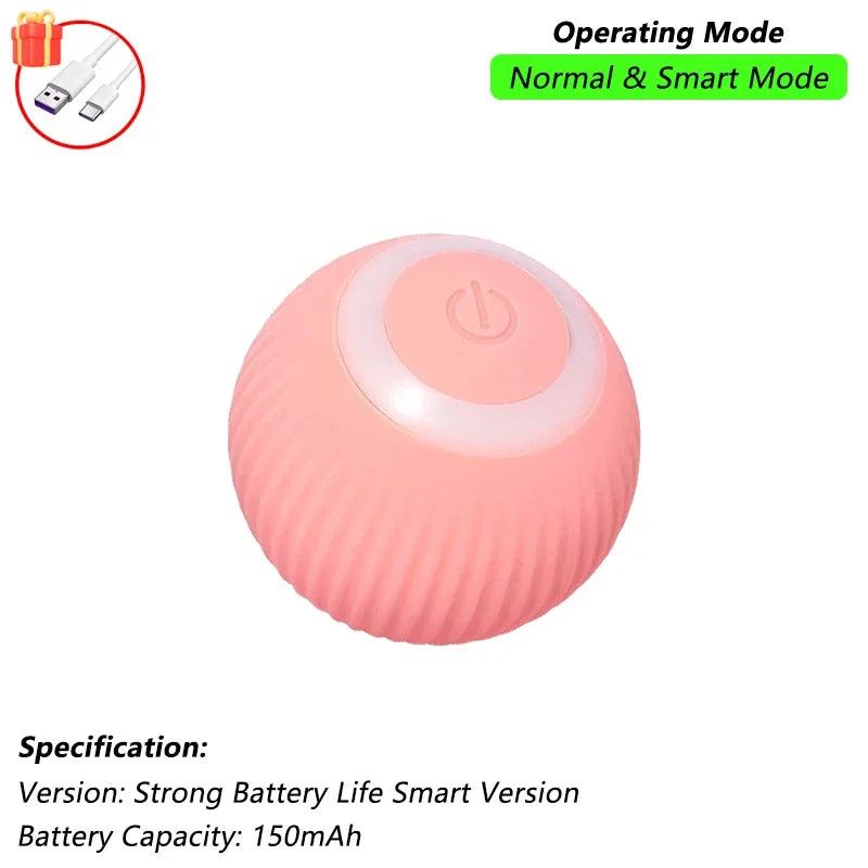 Interactive Rolling Ball — Smart Pet Toy