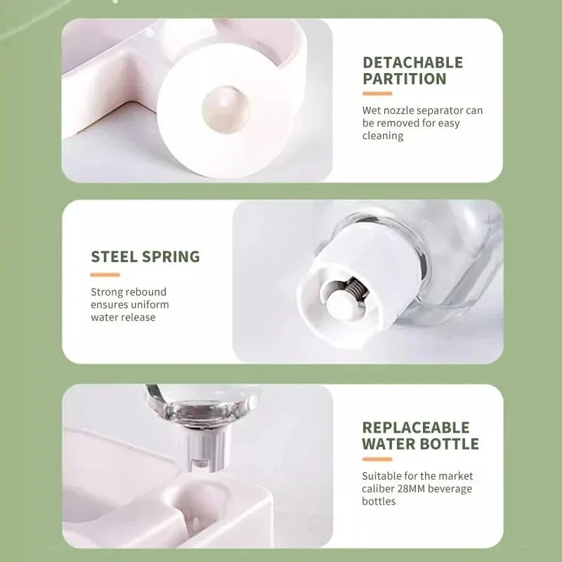 2-in-1 Pet Feeding & Water Bowl