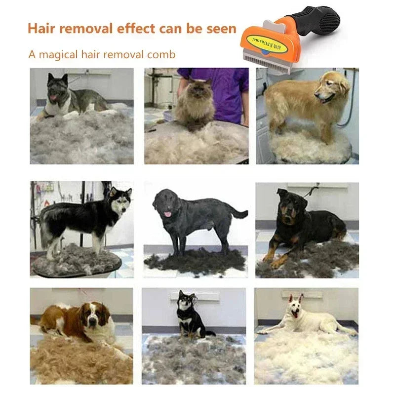Deshedding Grooming Comb for Dogs & Cats