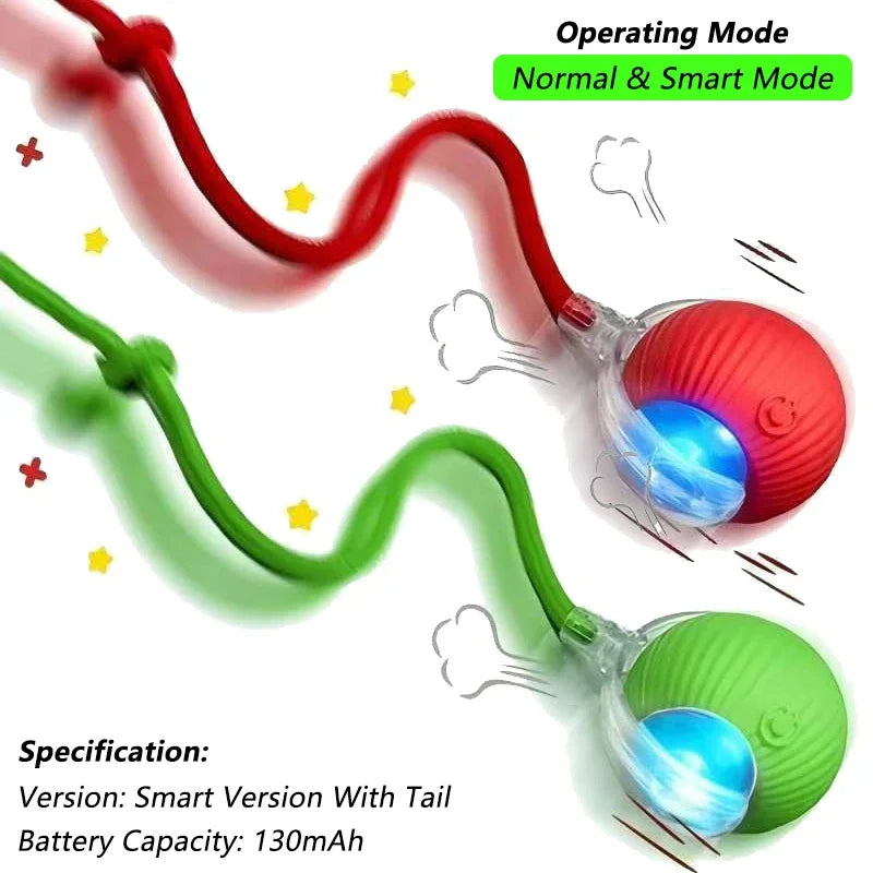 Interactive Rolling Ball — Smart Pet Toy