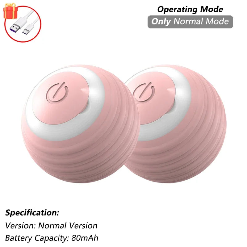 Interactive Rolling Ball — Smart Pet Toy