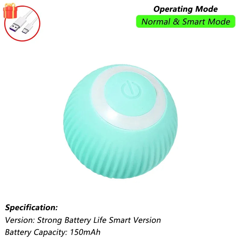 Interactive Rolling Ball — Smart Pet Toy